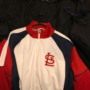 Stl Cardinals zip up pleece men’s xl brand new